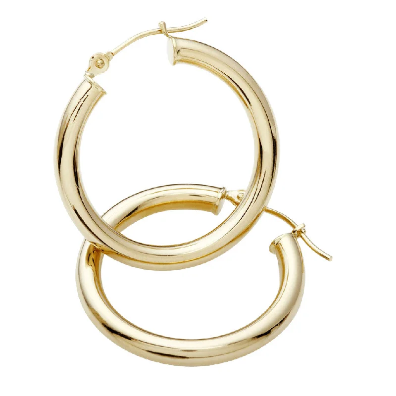 Best hoop earrings with detachable studs for a versatile and adjustable accessory-14k Yellow Gold Hoop Earring Collection