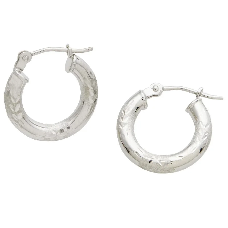 Best hoop earrings with tribal designs for a cultural and exotic aesthetic-14K Gold Mini Hoop - 15MM