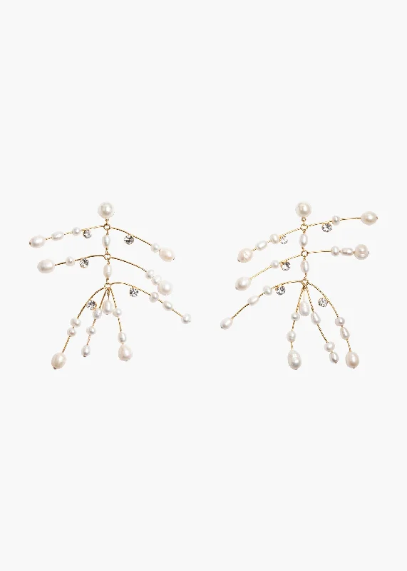 Best hoop earrings with detachable studs for a versatile and adjustable accessory-Ilaria Earrings -- Pearl