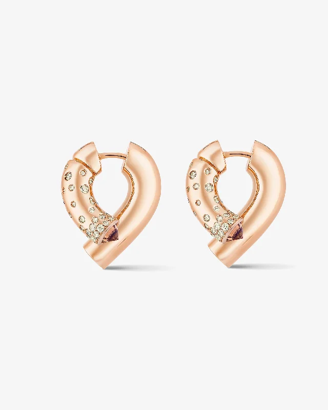 Hoop earrings with intricate designs for a unique and artistic appearance-Oera earrings