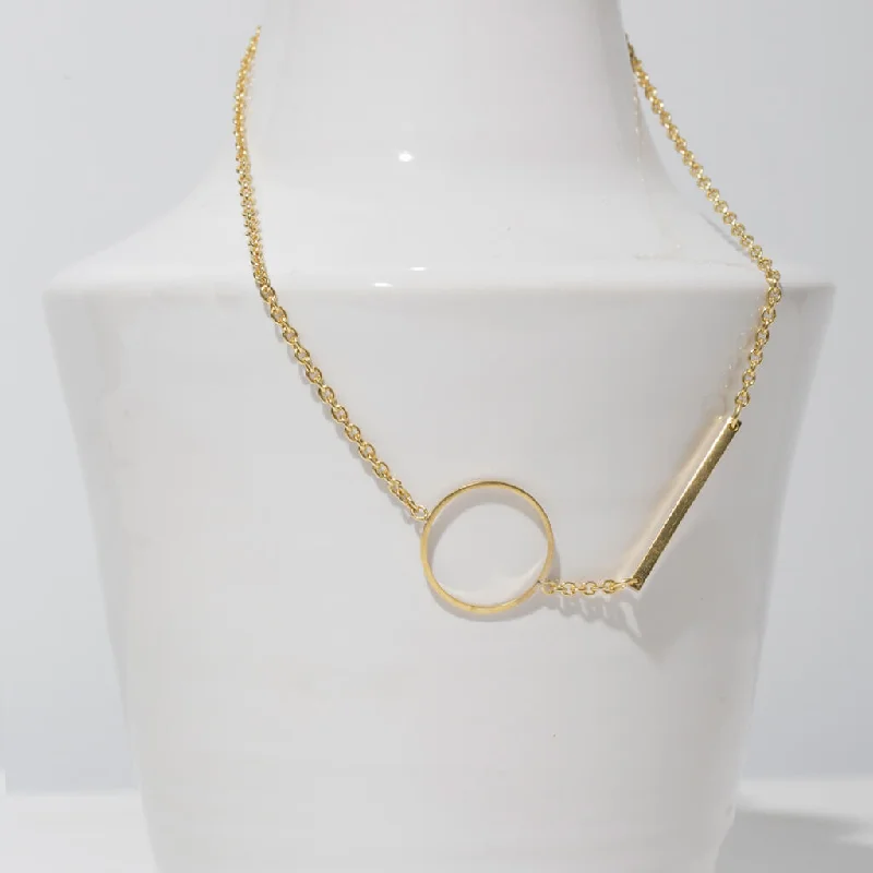 Best necklaces and pendants for everyday wear with minimalist designs-Embrace Link Necklace - Brass