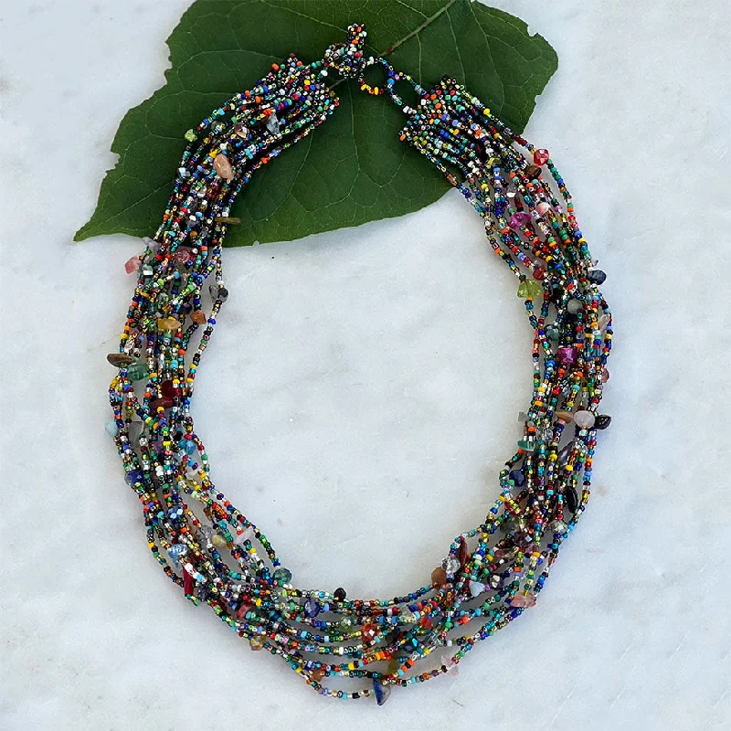 Beautiful necklaces and pendants with tree branch motifs for a nature-inspired design-Fiesta Necklace, Guatemala