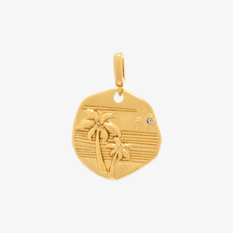 Best necklaces and pendants with matching earrings for a coordinated, elegant look-Harper Beach Scene Charm