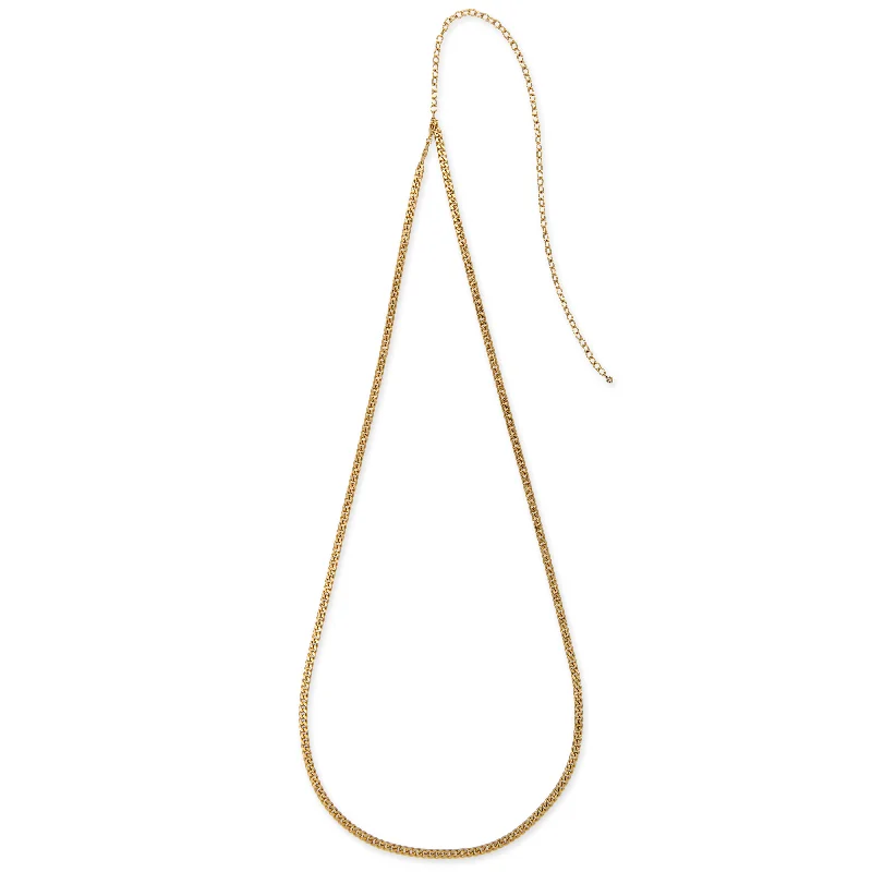 Best necklaces and pendants with sterling silver for an affordable yet stylish choice-JA x TROPIC OF C LENA BELLY CHAIN