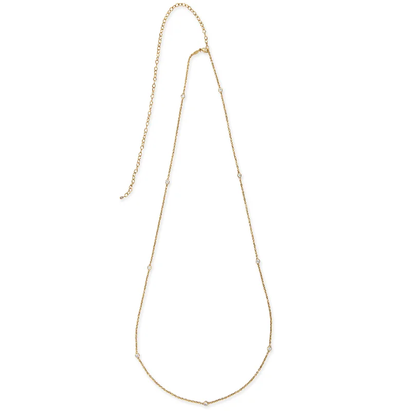 Best necklaces and pendants with crystal accents for a sparkling and elegant style-JA x TROPIC OF C ORBIT BELLY CHAIN