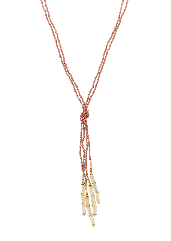 Necklaces and pendants with zodiac constellation designs for an astrological touch-**NEW** <br>Hema Knot<br> Terracotta