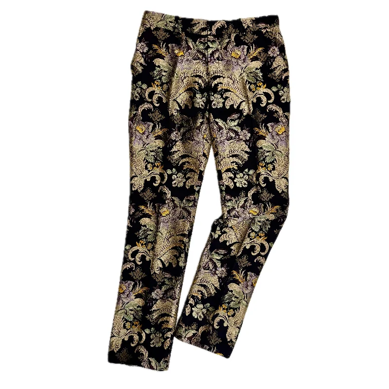 Best necklaces and pendants with butterfly wings for a delicate, graceful style-New Ralph Lauren Purple Label Paisley Print Pants